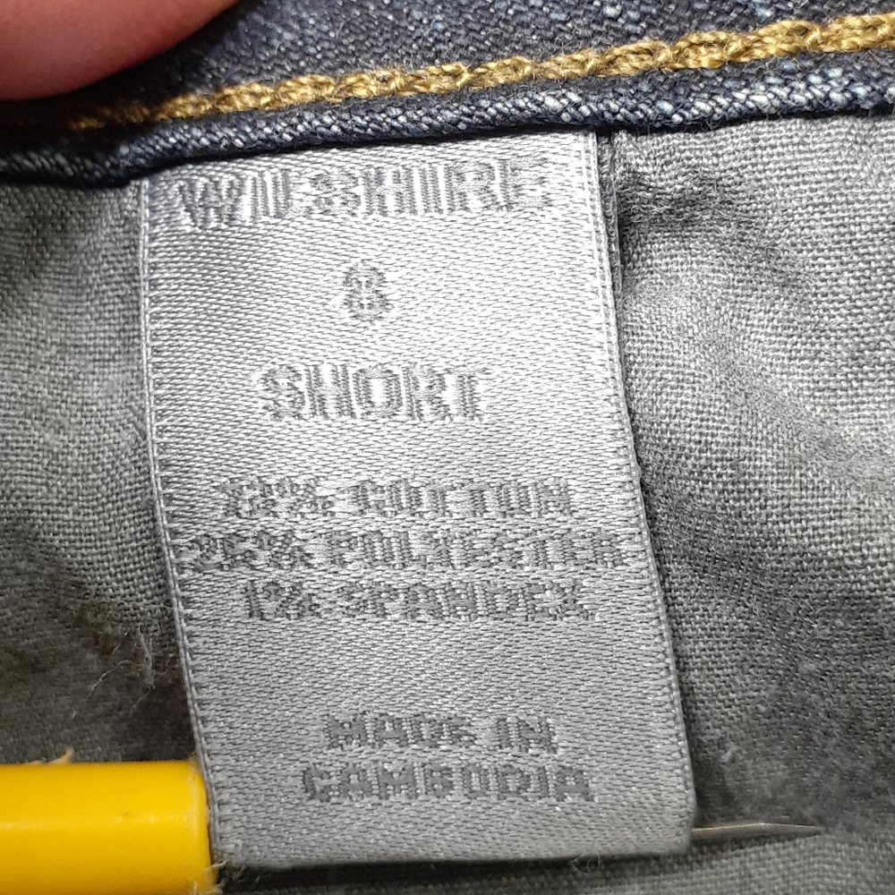 Fashion Bug 🟨 Wilshire 8 Short Women's Blue Jeans - Picture 14 of 16